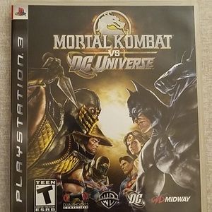 PS3 Mortal Combat VS DC Universe